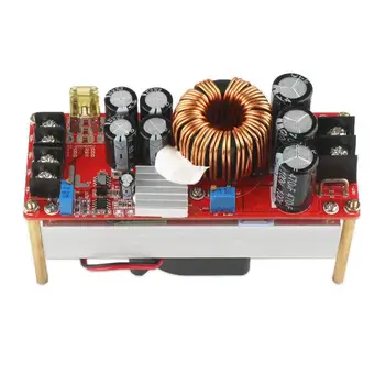

1500W 30A DC-DC Boost Converter Step-up Power Supply Module In 1060V Out 1290V Double Sendust Magnet Non-isolated Step-up Module