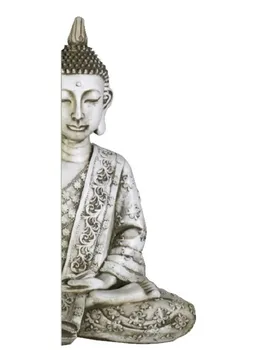 

Figure statue Buddha Family concrete-stone for garden or outer 58cm. Ash