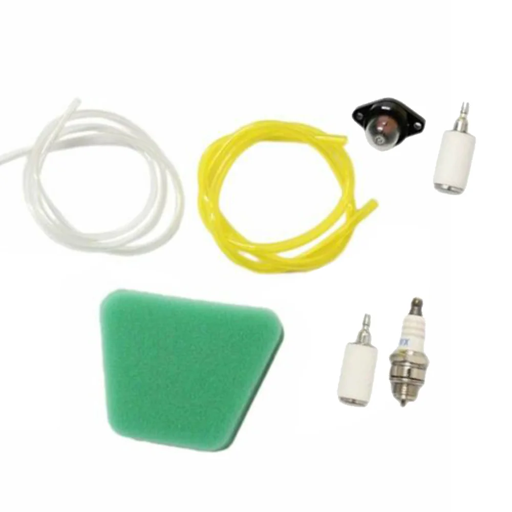 Air/Fuel Filter+Primer Bulb+Spark Plug+Line For Poulan Craftsman