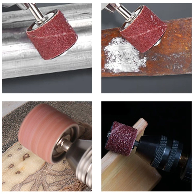 Jumbo 51pc Drum Sanding Kit- Fits Dremel- Includes Rubber Drum Mandrels- 1/2, 3/8& 1/4 inch