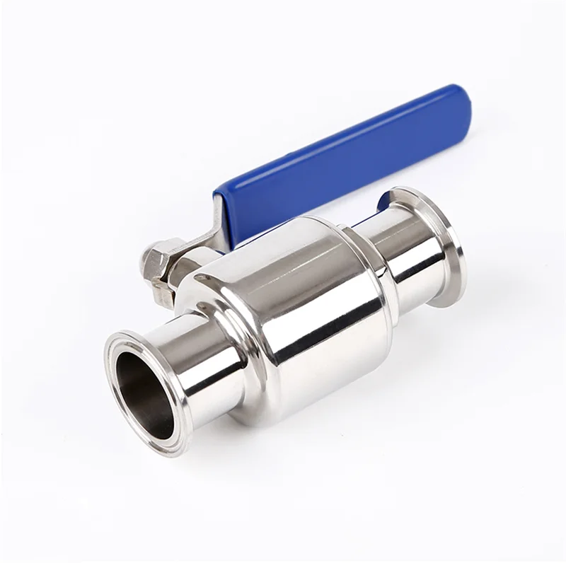 Трехзажимный шаровой клапан из нержавеющей стали 304 PTFE 1 дюйм|ball valve|tri clamp ball valveball