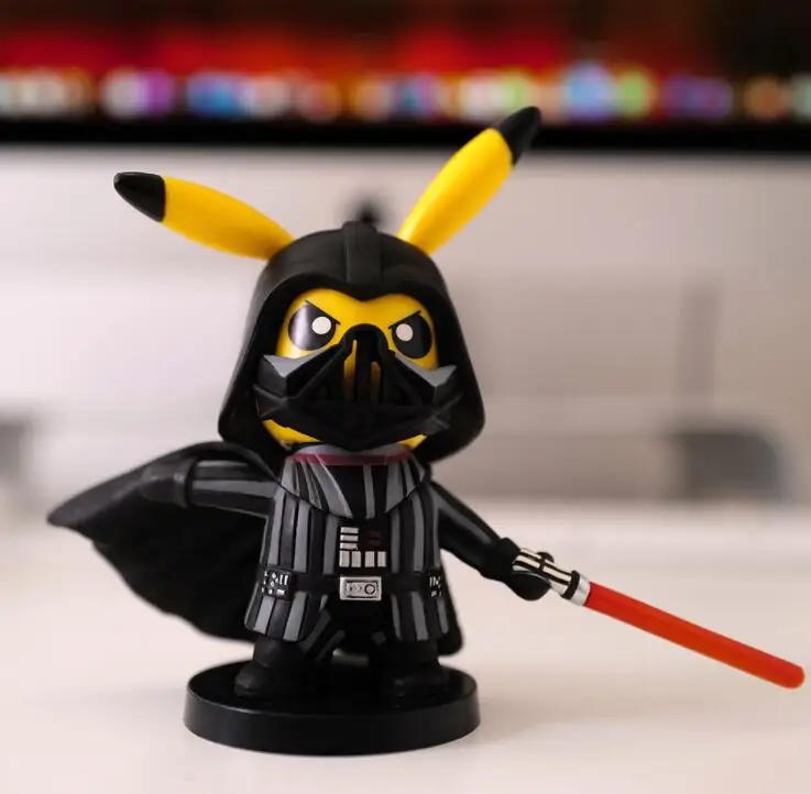 Покемон аниме Оригинал Пикачу 10 см ПВХ кукла мультфильм Самурай экшн-фигурка