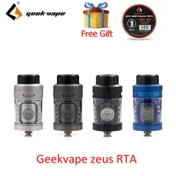 Оригинальный Geekvape Zeus RTA лучший аромат zeus распылитель 4 мл 3D воздушный поток электронная сигарета Zeus vape для Geekvape Aegis коробка мод