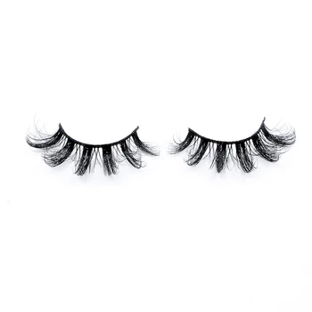 

Eye Lashes 3D Faux Mink Eyelash Mink Handmade Crossing Natural Long Lashes Individual Strip Thick Lash Fake Eyelashes