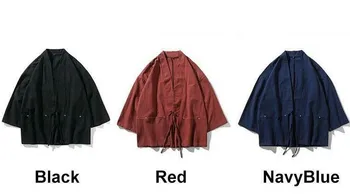

Style Hanfu Cardigan Men's Robe Kimono Class Service Robe Youth Hanfu Chinese