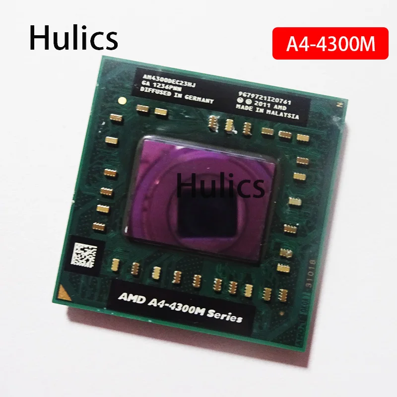 Оригинальный процессор для ноутбука Hulics AMD A4-4300M ГГц Socket FS1 A4 2 5 M AM4300DEC23H |