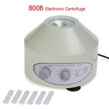 800B электрическая Лабораторная центрифуга, медицинские испытательные машины, 4000 об/мин, регулируемое время, Функция синхронизации, поставка, Prp разделительная сыворотка