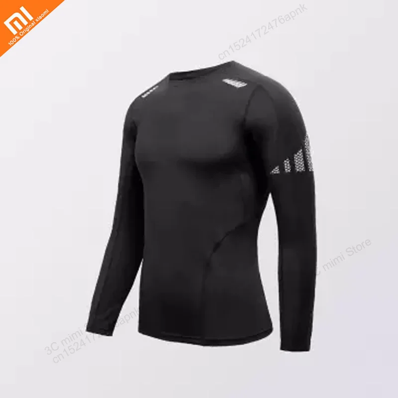 

Xiaomi mijia youpin men's breathable and quick-drying long-sleeved tights moisture-absorbing and quick-drying men's sportswear