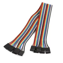 20 см 2,54 мм 4 Pin Женский F/F подключить джемпер кабельная линия 5 шт