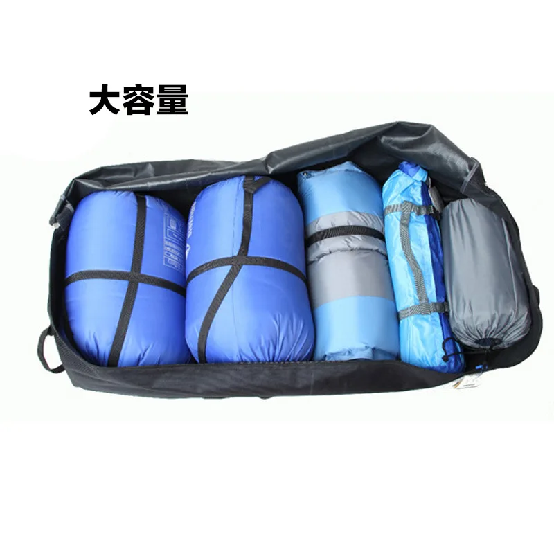 

Blue Field Ultra Large Kits Storage Bag Camel Aviation Checked Bag Outdoor Sleeping Bag zhang peng bao Thick Waterproof