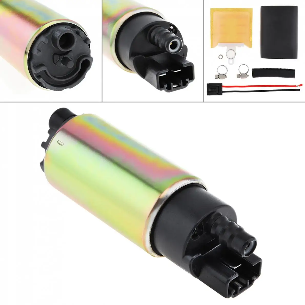 

Universal 12V High Flow Electric Fuel Pump with Filter Installation Tool fit for Mitsubishi/Toyota/Suzuki/Honda/Jeep/KIA/Hyundai