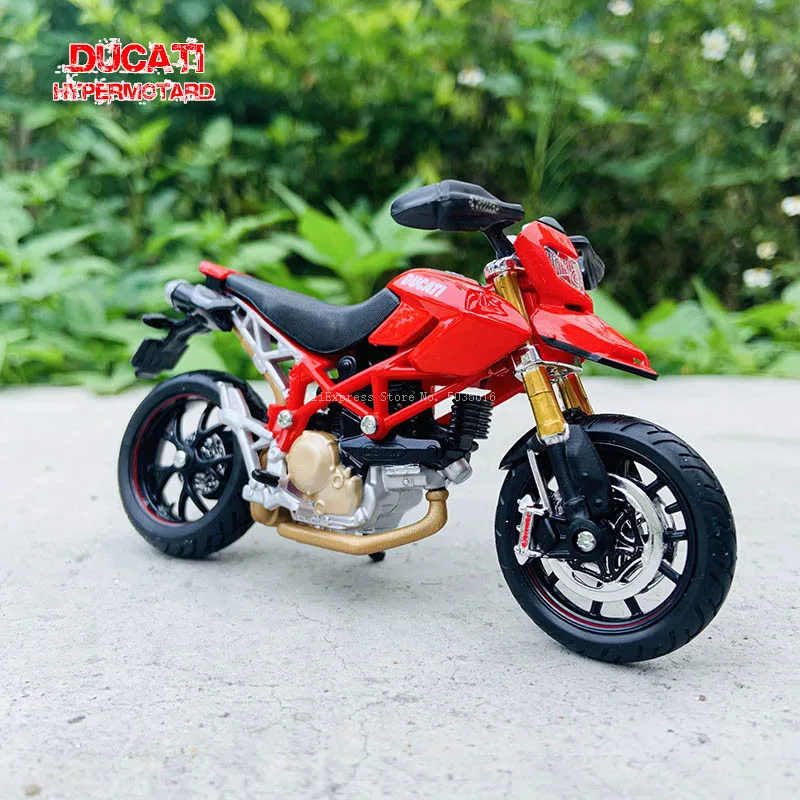 Maisto 1:18 Motorcycle Models Ducati HYPERMOTARD Diecast