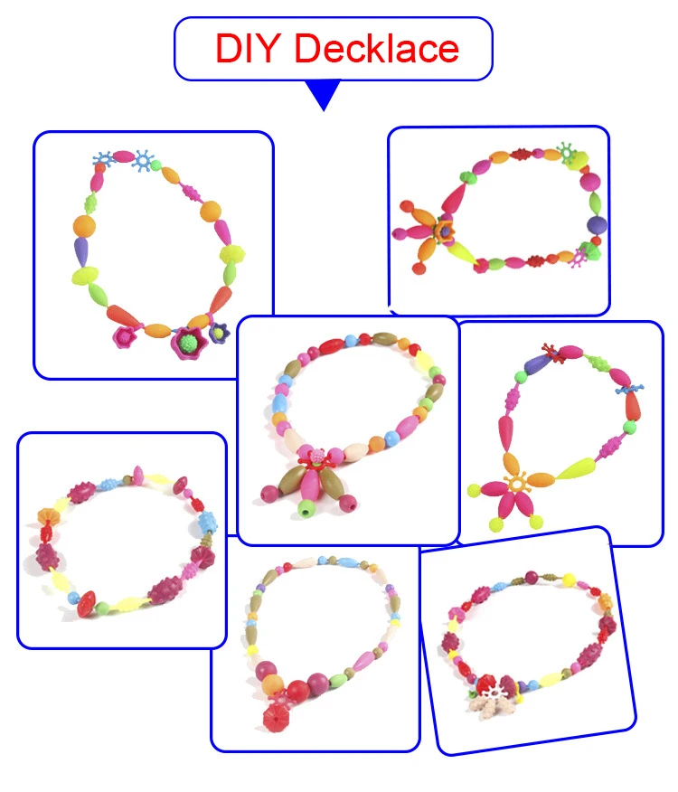 DOLLRYGA дети ремесло DIY Новые беспроводные бусины 530 шт/бочонок радужные бусины разной формы lote Детская игрушка Детские игрушки Подарки для мальчиков и девочек