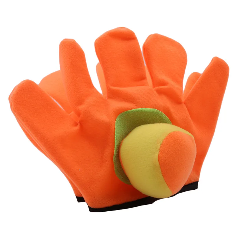 Маленькие/большие перчатки с липким мячом, спортивные игры на открытом воздухе, игрушки, перчатки, набор, липкие рукавицы, детские игры