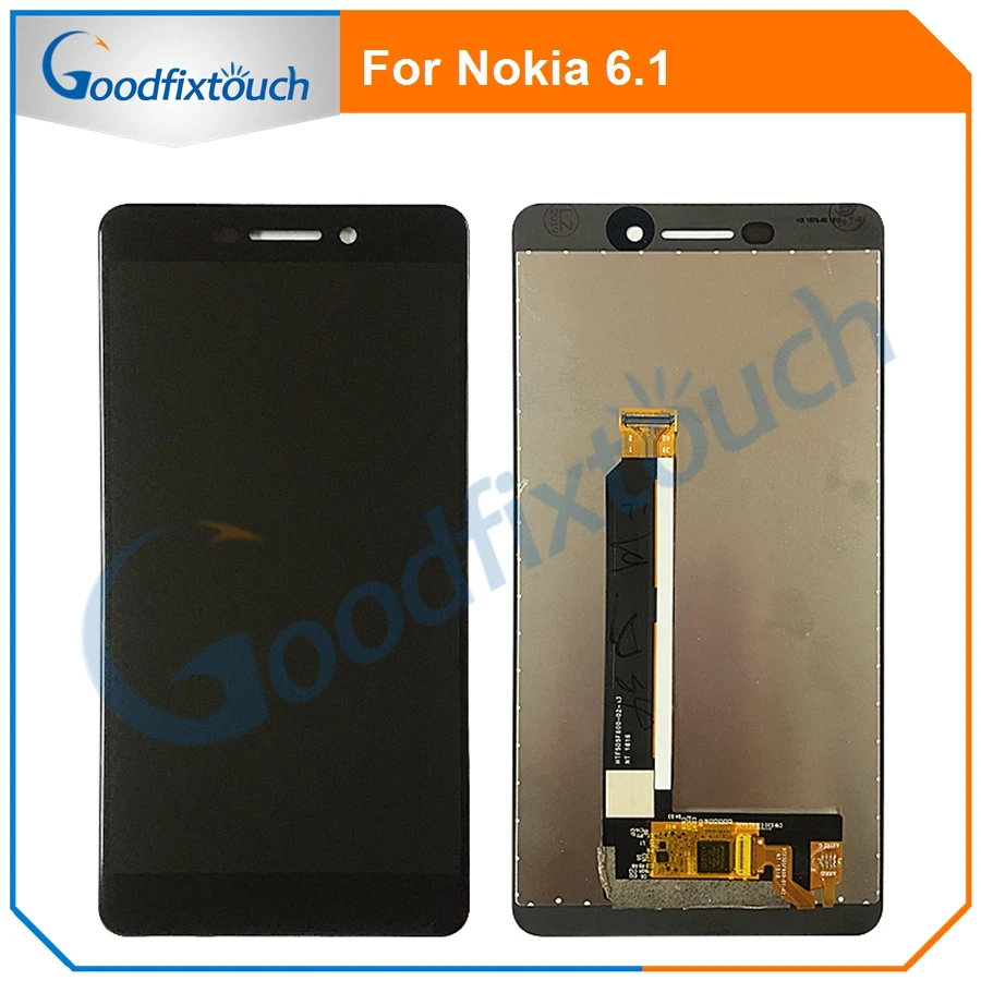 LCD Display For Nokia 6. 1 6 2018 TA-1043 TA-1045 TA-1050 TA-1054 Touch Screen Digitizer Assmebly Repair Parts | Мобильные телефоны