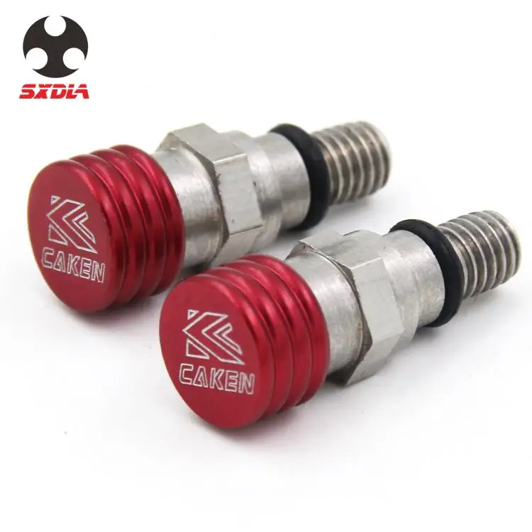 Motorcycle Fork Bleeder Air Valve Screw Front Rear Wheel Hub Spacers Brake Hose Snap Chain Adjuster For HONDA XR250R 1996-2004