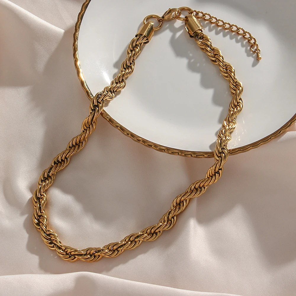 New Fashion 18k Gold Plated 8mm Thick 