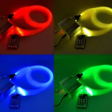 10 Вт мерцающий RGBW светодиодный волоконно-оптический Звездный потолочный светильник комплект 0,75 мм* 200 шт* 2 м бар автомобиль домашний звездное небо потолок DIY+ 28Key RF пульт дистанционного управления