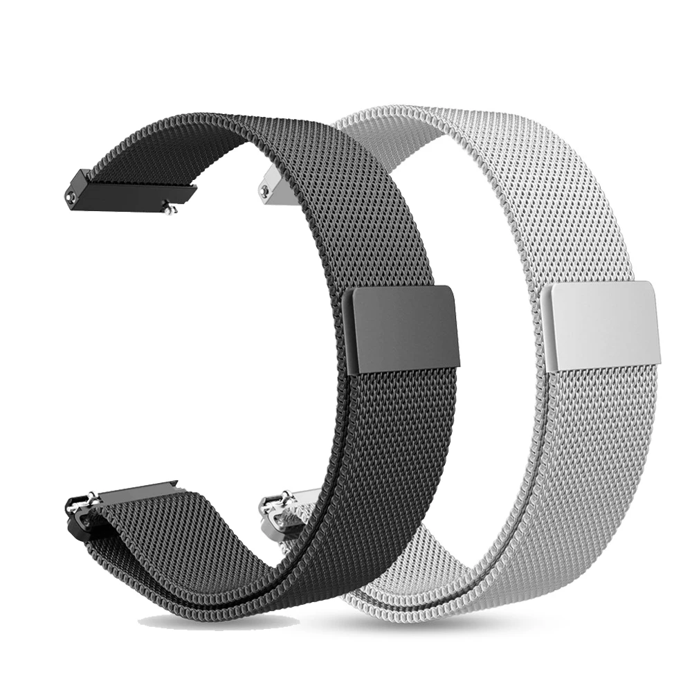 22 20 мм ремешок для Huami Amazfit bip youth GTR 42 мм Смарт-часы браслет из нержавеющей стали ремешок для xiaomi Amazfit PACE GTR 47 мм