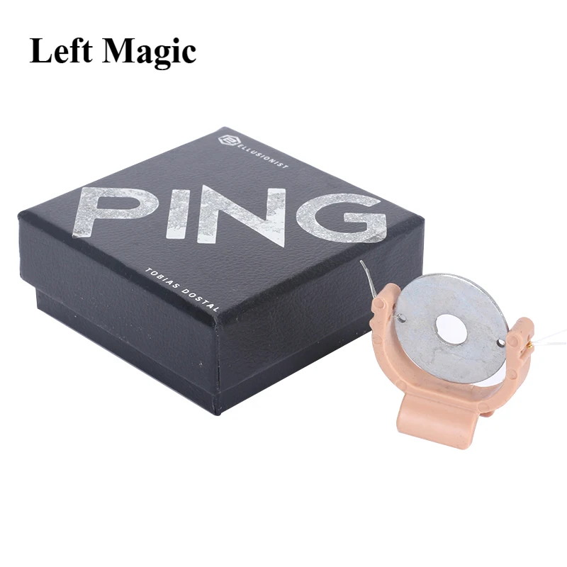 Ping by Tobias Dostal (Gimmick+online instruct) - Coin Magic Tricks Mentalism Stage Close-Up Street Accessories Illusion Gimmick distance by sansminds creative lab dvd gimmick magic trick stage close up fun prophecy mentalism coin magic illusions