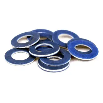 

High Quality Car Engine Repair Part New 10PCS For Toyota 90430-12031 Blue Oil Drain Plug Crush Washer Gasket Car Repair Tool