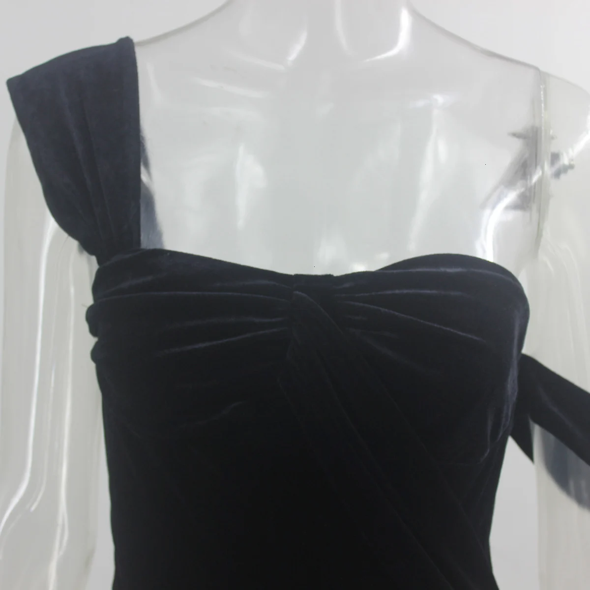 PFFLOOK бархат сексуальная bodycon Вечерние Платье Осень Для женщин с открытыми плечами без рукавов с открытой спиной Бандажное платье Мини-платья ночных клубов, от vestidos
