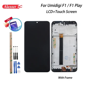 

Alesser For UMI Umidigi F1 LCD Display and Touch Screen +Frame +Film Repair Parts +Tools +Adhesive For UMI Umidigi F1 Play