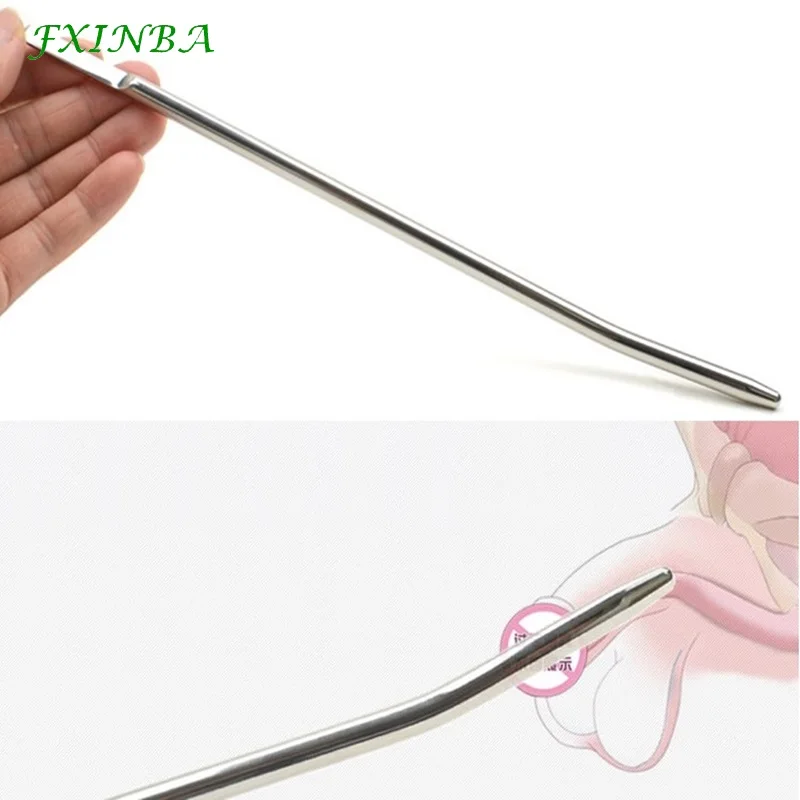 FXINBA 4-12mm Stainless Steel Penis Plug Male Urethral Sound Dilators Erotic Adult Sex Toys for Men Gay Urethral Stimulation
