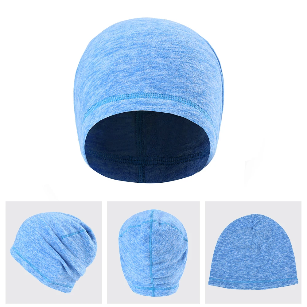 Winter Fleece Warmer Caps Cationic Fabric Cold Weather Thermal Beanies Skullies Slouchy Turban Hip Hop Men Women Hats Fashion