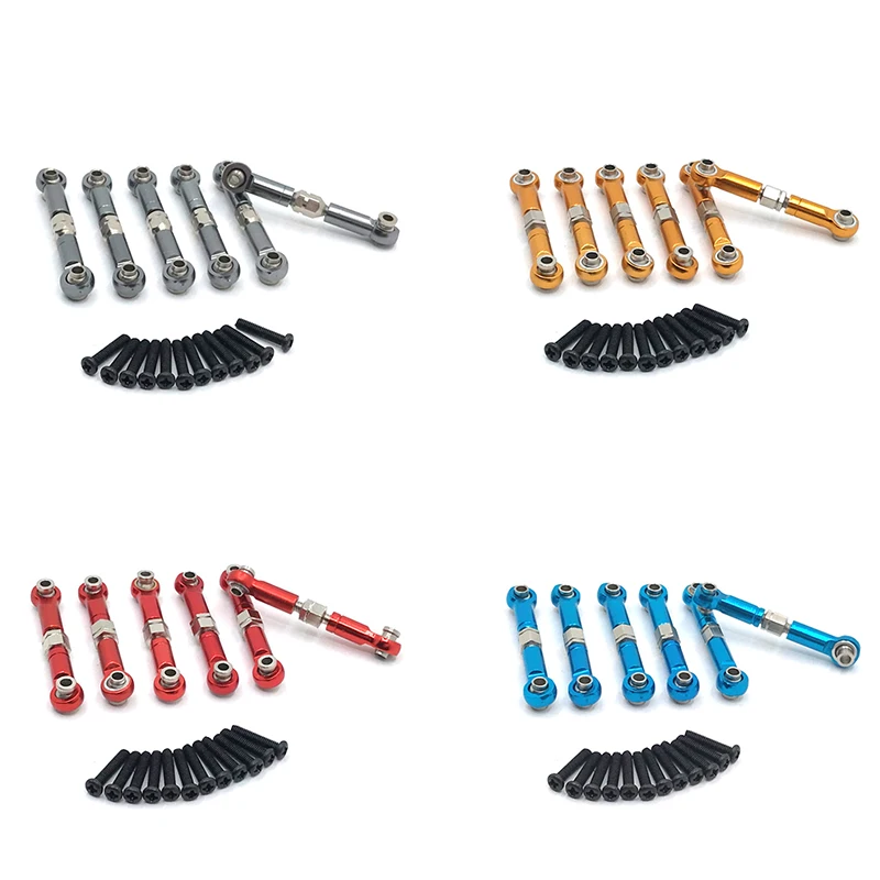 

Adjustable Linkages Pull Rod Link for HS 18301 18302 18311 18312 18321 18322 1/18 RC Car Upgrade Parts