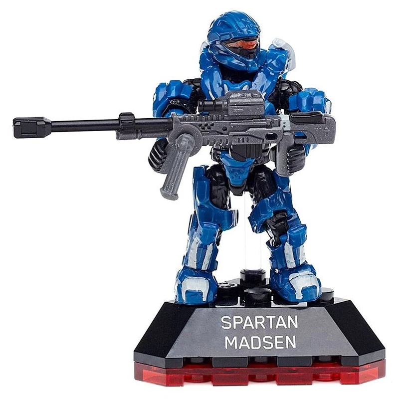 Строительные блоки Mega Bloks thaux Halo Heroes FFM72 Спартан Мадсен строительные