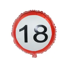 

1pc Number 18 30 40 50 60th Anniversary Day Foil Balloons Helium Air Balloon for Wedding Anniversary Birthday Party Supplies
