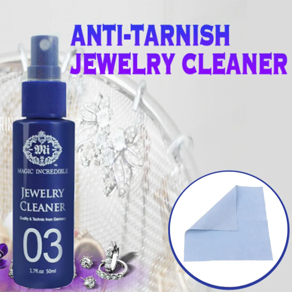 Silver Jewelry Necklace Ring Clean Polishing Cloth Gold Block Cleaner - Тип аромата: Без запаха