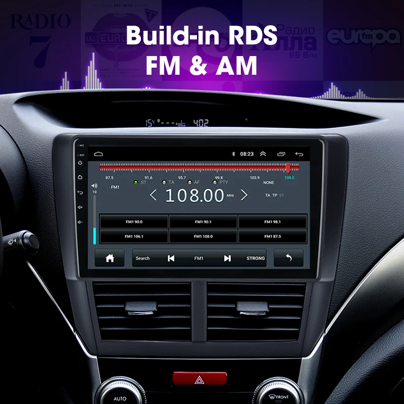 JMCQ " 4G для Subaru Forester 3 2008-2012 автомобильный радиоприемник DSP Android плеер gps навигатор мультимедийные видеоплееры стерео с рамкой