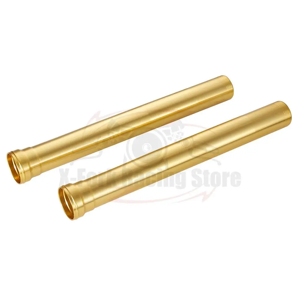 Golden Front Fork Outer Tubes Pipes 490mm For BMW HP4 2011-2014 R nineT 1200 2015 S1000R 2013-2016 S1000RR 2008-2018 12 15 16 17