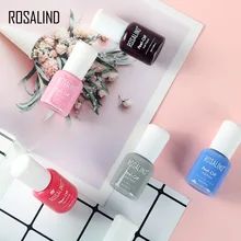 ROSALIND водостойкий лак для ногтей, нетоксичный детский Гель-лак для ногтей, 8 мл, детский макияж для девочек, игрушка в подарок, TSLM2