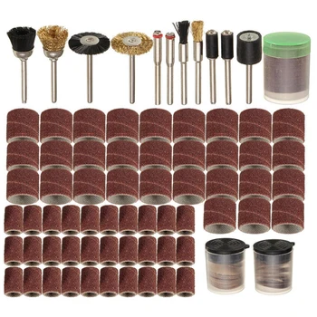 

Drop Ship 150Pcs Rotary Power Tool Fits Dremel 1/8" Shank Sanding Polish Accessory Bit Set