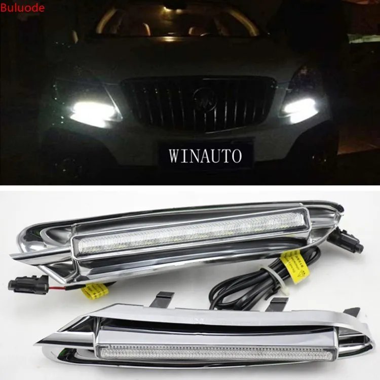 

For Buick Encore Opel Mokka 2012 2013 2014 2015 LED DRL Daytime Running Light Driving Daylight Signal lamp Styling