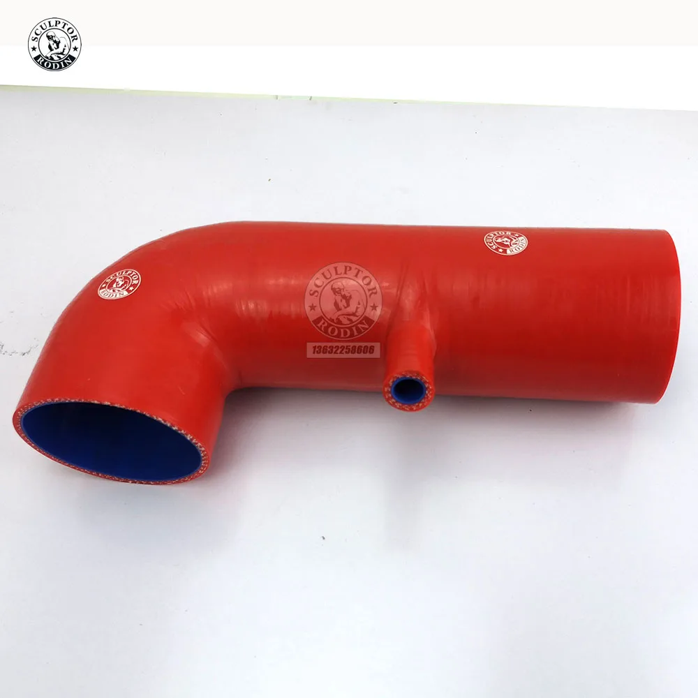 RED 3/"-3.25/" AIR INTAKE//PIPING RUBBER REDUCER COUPLER FOR SUBARU//SCION