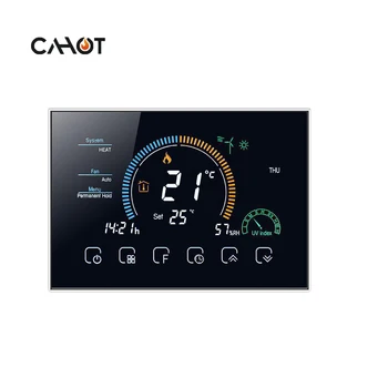 

CAHOT Large Wide Screen Central AirConditioning 2 Pipes System Temperature Controller Stylish Modern Thermostat