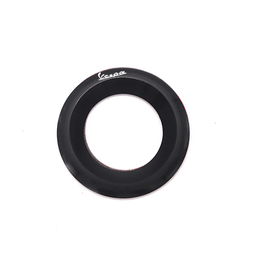 Черный Motorcycle Steering Lock Trim Cover Case for Piaggio Vespa LX 150 GTS GTV 50 125 150 250 300 300ie Sport Sprint Primavera 150 - Цвет: Черный