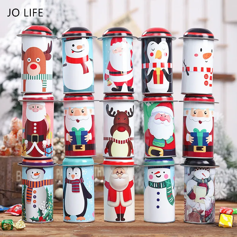 JO LIFE 1 шт. Рождественский мультяшный Санта Клаус снеговик лось с принтом железная