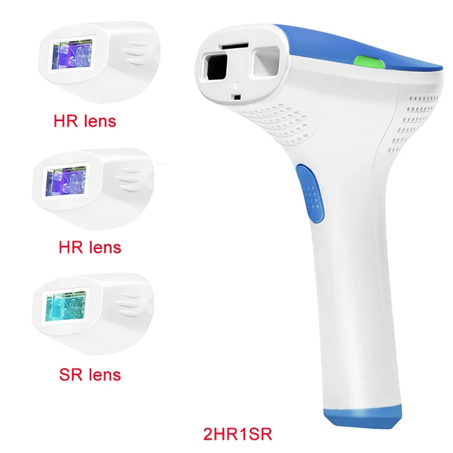 Mlay IPL Hair removal Epilator a Laser Permanent Malay Hair Removal Machine Face Body Electric depilador a Laser 500000 Flashes 2HR1SR