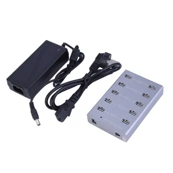 

10 Multi-port USB Charging Extension Station AC Adaptor 5V 2.5A