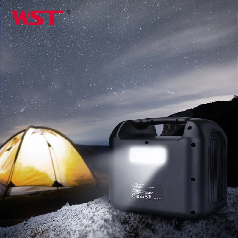 300W LiFePo4 Battery Power Station AC 220V 110V Outdoor Mobile Power Supply QC3.0 Quick Charge Solar Generator fast charging power bank Power Bank