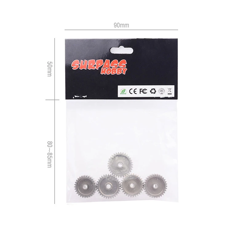 M0.6 3.175mm 13T 15T 17T 18T 20T 22T 24T 28T 30T 33T Aluminum Alloy Metal Pinion Motor Gear For 1/10 Rc Model - Image 5