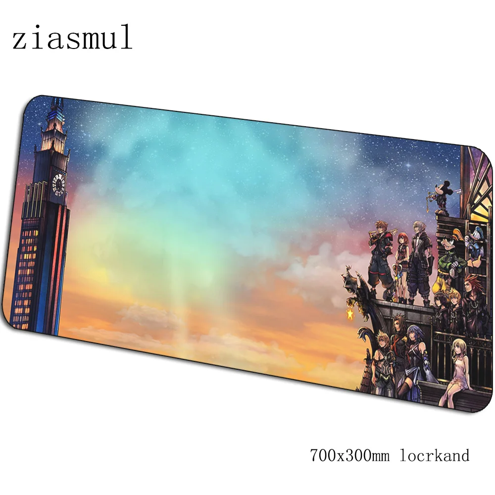 Kingdom hearts коврик для мыши на день рождения, компьютерный коврик 700x300x3 мм, игровой коврик для мыши, властная мышь, клавиатура, игры, ПК, геймерский стол - Цвет: pattern 6