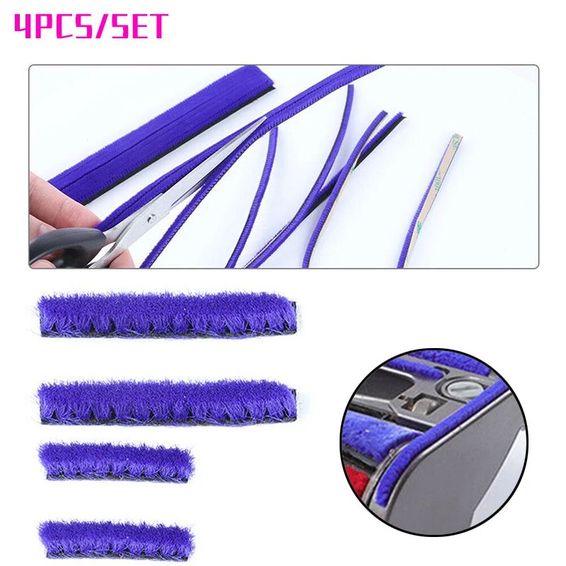 4pcs Soft Plush Strips For Dyson V8 Vacuum Cleaner Direct Drive Cleaner  Head Replace Premium Quality Soft Velvet Material - Tool Parts - AliExpress