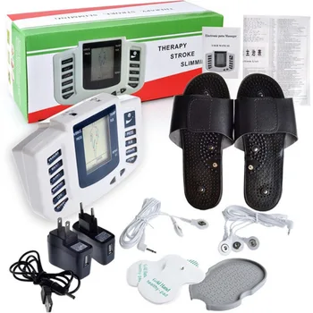 

Massage Pads For TENS Acupuncture Massage Slippers Muscle Stimulator Cervical Physiotherapy Massager For Foot Back Massager
