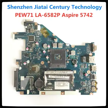 

PEW71 LA-6582P MBR4L02001 MB.R4L02.001 Main board for acer aspire 5742G 5742 laptop motherboard MBRJW02001 HM55 100% tested work